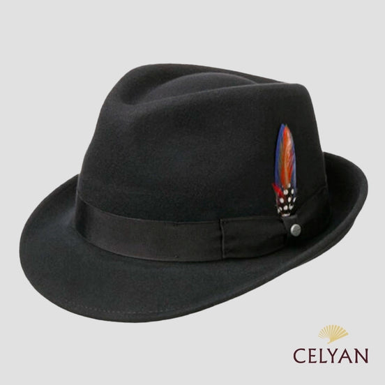 Sombrero Trilby Negro Stetson