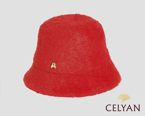 Sombrero Mujer Pelo Rojo