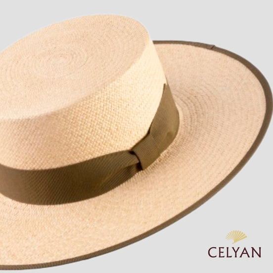 Sombrero Panamá Bolero Kaki