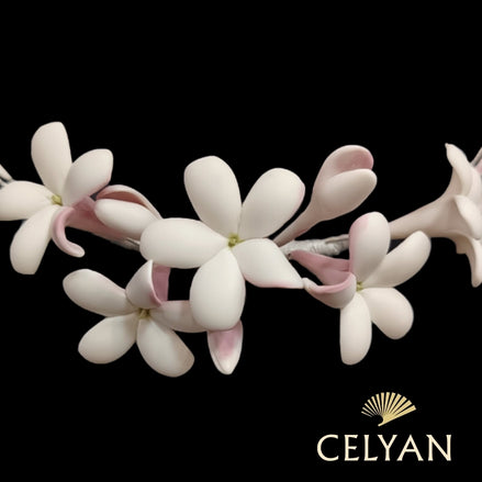 Tocado Porcelana Jazmines Ev 7