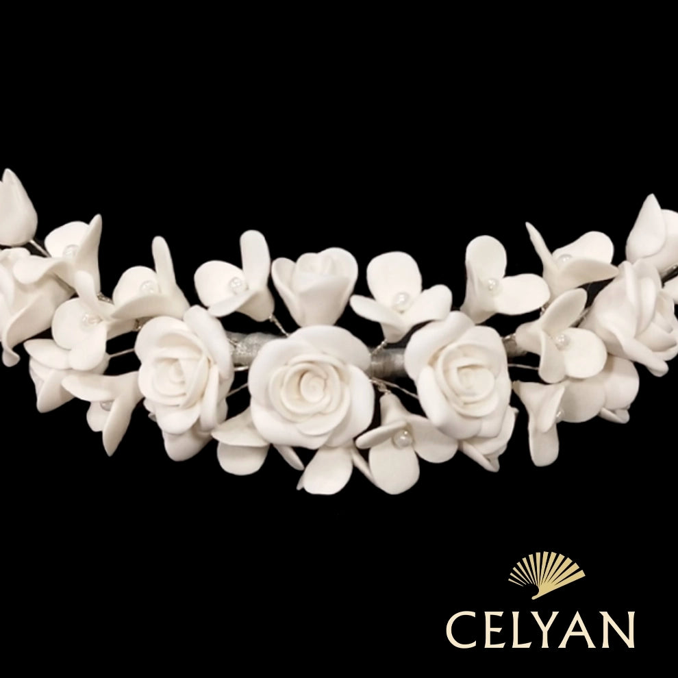 Tocado Porcelana Elisa