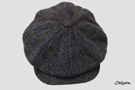Gorra Newsboy Harris Tweed