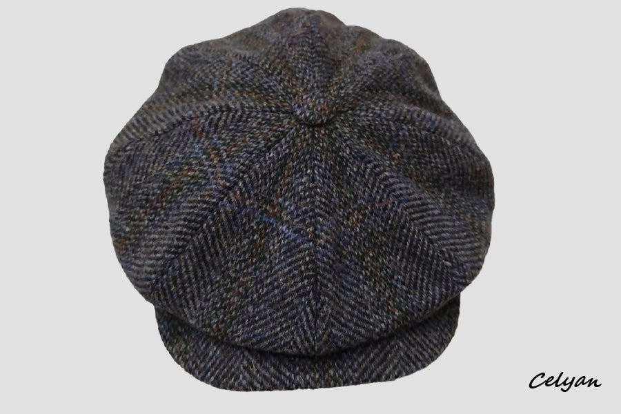 Gorra Newsboy Harris Tweed