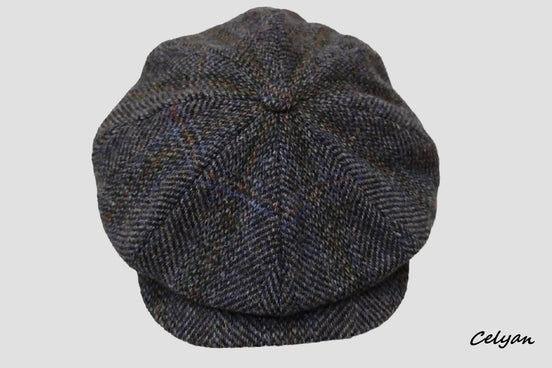 Gorra Newsboy Harris Tweed