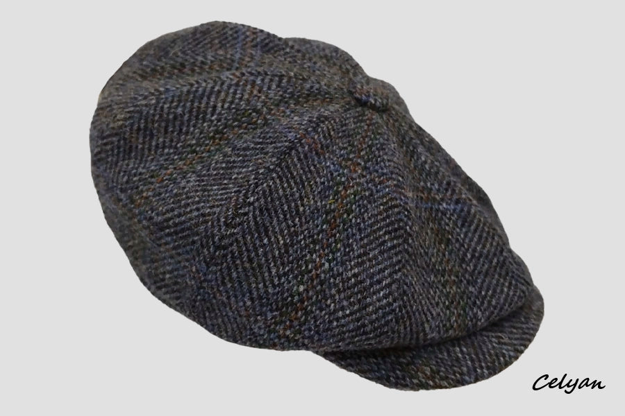 Gorra Newsboy Harris Tweed