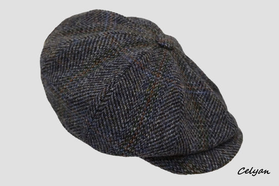 Gorra Newsboy Harris Tweed