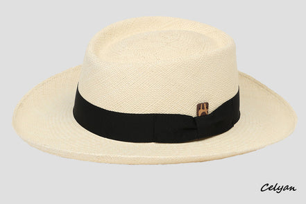 Sombrero Panamá Modelo Gambler Natural