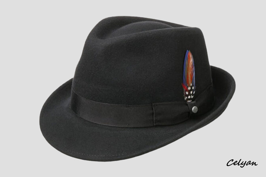 Sombrero Trilby Negro Stetson